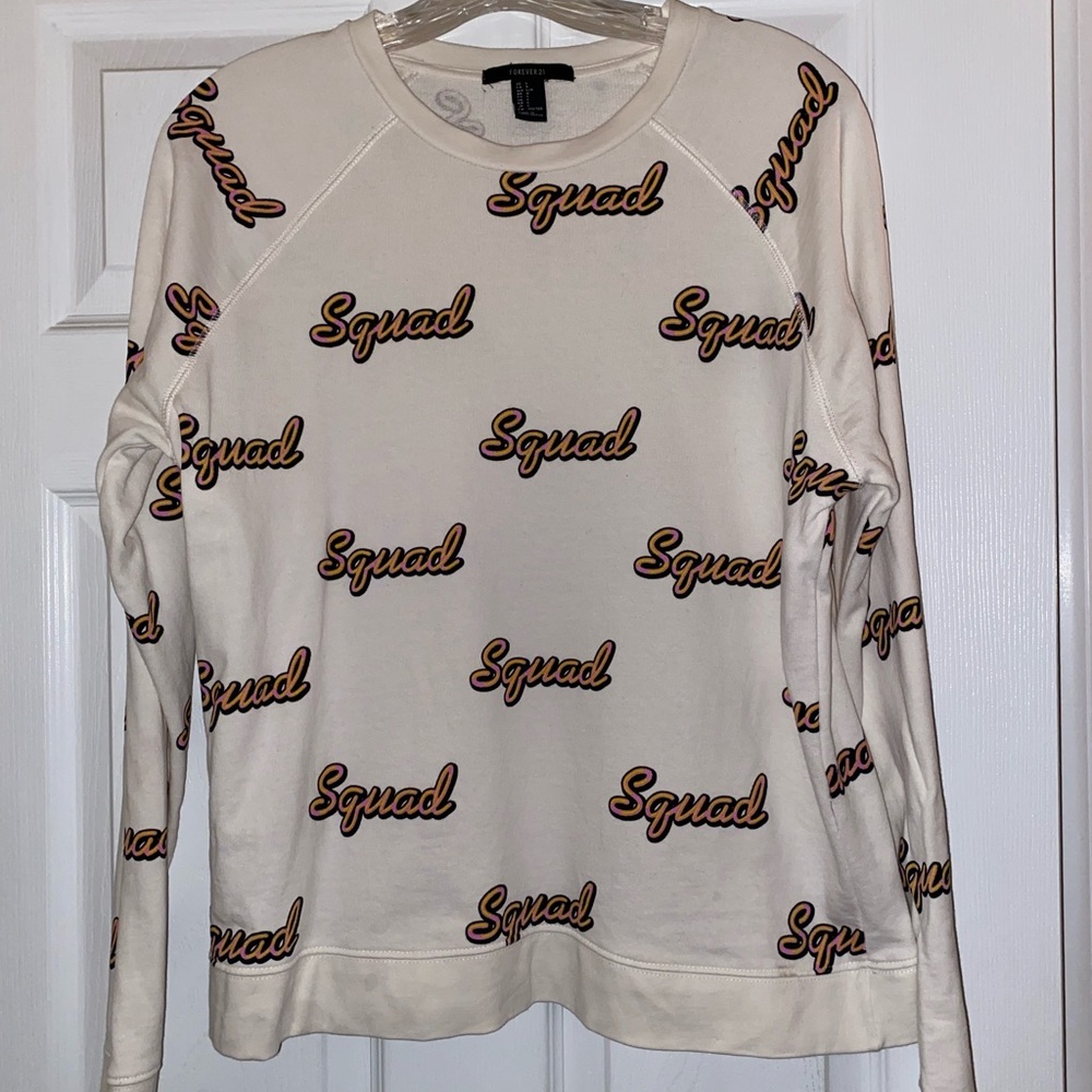 Forever 21 “Squad” Sweater